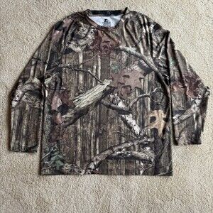 Starter Mossy Oak Break-Up Infinity Camo Shirt Mens 3XL Hunting Long Sleeve